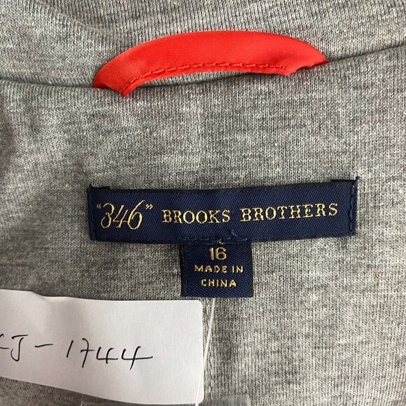 Brooks Brothers Quilted Vest Jacket Size 16 Red Full Zip Flawed NWT CJ-1744 - Picture 9 of 14